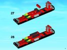 Notice / Instructions de Montage - LEGO - 3677 - Red Cargo Train: Page 27