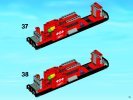 Notice / Instructions de Montage - LEGO - 3677 - Red Cargo Train: Page 35