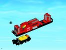 Notice / Instructions de Montage - LEGO - 3677 - Red Cargo Train: Page 44