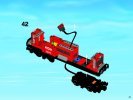 Notice / Instructions de Montage - LEGO - 3677 - Red Cargo Train: Page 49