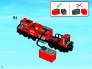 Notice / Instructions de Montage - LEGO - 3677 - Red Cargo Train: Page 60