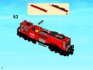 Notice / Instructions de Montage - LEGO - 3677 - Red Cargo Train: Page 62