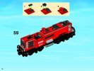 Notice / Instructions de Montage - LEGO - 3677 - Red Cargo Train: Page 68