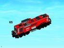 Notice / Instructions de Montage - LEGO - 3677 - Red Cargo Train: Page 74