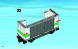 Notice / Instructions de Montage - LEGO - 3677 - Red Cargo Train: Page 20