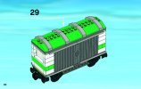 Notice / Instructions de Montage - LEGO - 3677 - Red Cargo Train: Page 30