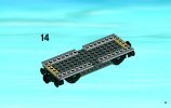 Notice / Instructions de Montage - LEGO - 3677 - Red Cargo Train: Page 11