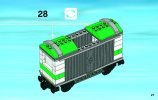 Notice / Instructions de Montage - LEGO - 3677 - Red Cargo Train: Page 27