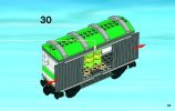 Notice / Instructions de Montage - LEGO - 3677 - Red Cargo Train: Page 33