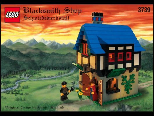 Notice / Instructions de Montage - LEGO - 3739 - Blacksmith Shop: Page 1