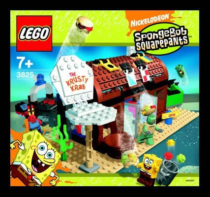 Notice / Instructions de Montage - LEGO - 3825 - Krusty Krab: Page 1