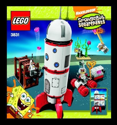 Notice / Instructions de Montage - LEGO - 3831 - Rocket Ride: Page 1