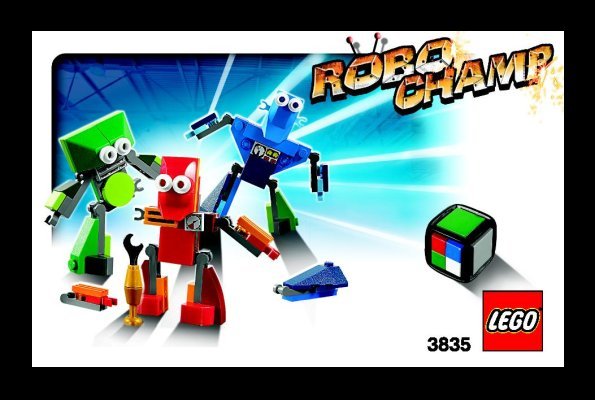 Notice / Instructions de Montage - LEGO - 3835 - Robo Champ: Page 1