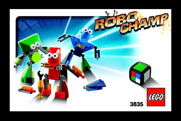 Notice / Instructions de Montage - LEGO - 3835 - Robo Champ: Page 1