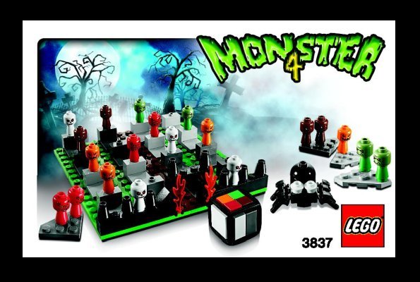 Notice / Instructions de Montage - LEGO - 3837 - Monster 4: Page 1