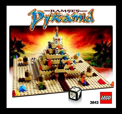 Notice / Instructions de Montage - LEGO - 3843 - Ramses Pyramid: Page 1