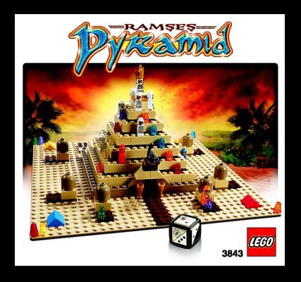 Notice / Instructions de Montage - LEGO - 3843 - Ramses Pyramid: Page 1