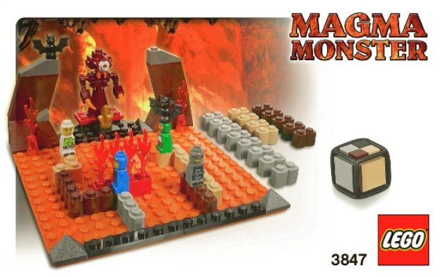 Notice / Instructions de Montage - LEGO - 3847 - Magma Monster: Page 1