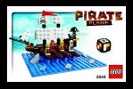 Notice / Instructions de Montage - LEGO - 3848 - Pirate Plank: Page 1