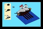 Notice / Instructions de Montage - LEGO - 3848 - Pirate Plank: Page 17