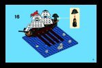 Notice / Instructions de Montage - LEGO - 3848 - Pirate Plank: Page 19