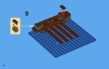 Notice / Instructions de Montage - LEGO - 3848 - Pirate Plank: Page 10