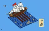 Notice / Instructions de Montage - LEGO - 3848 - Pirate Plank: Page 18