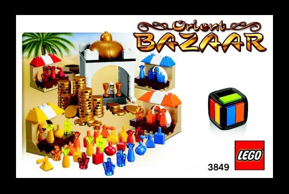 Notice / Instructions de Montage - LEGO - 3849 - Gold Oasis: Page 1