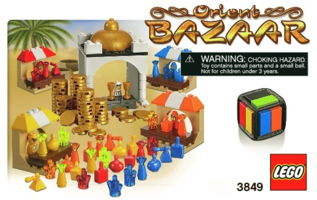 Notice / Instructions de Montage - LEGO - 3849 - Gold Oasis: Page 1