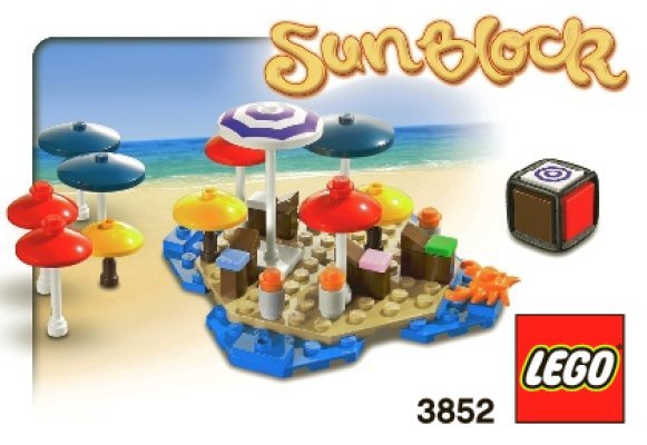 Notice / Instructions de Montage - LEGO - 3852 - Sunblock: Page 1