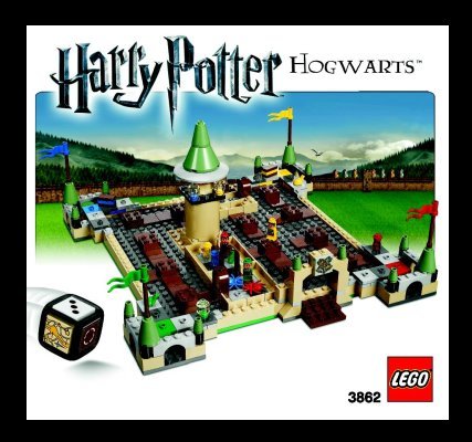 Notice / Instructions de Montage - LEGO - 3862 - LEGO® Harry Potter™ Hogwarts™: Page 1