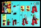 Notice / Instructions de Montage - LEGO - 3870 - Red Walker: Page 1