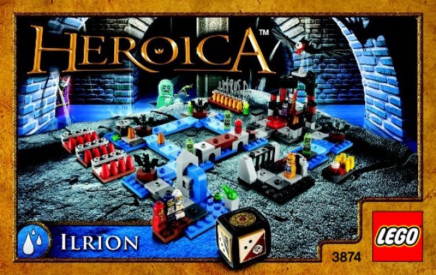 Notice / Instructions de Montage - LEGO - 3874 - HEROICA Ilrion: Page 1