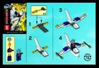 Notice / Instructions de Montage - LEGO - 3885 - Mini Jet Fighter: Page 1