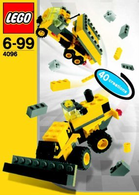 Notice / Instructions de Montage - LEGO - 4096 - Micro Wheels: Page 1