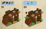 Notice / Instructions de Montage - LEGO - 4182 - The Cannibal Escape: Page 40