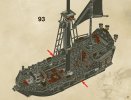 Notice / Instructions de Montage - LEGO - 4184 - The Black Pearl: Page 53