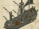 Notice / Instructions de Montage - LEGO - 4184 - The Black Pearl: Page 61