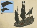 Notice / Instructions de Montage - LEGO - 4184 - The Black Pearl: Page 66