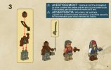 Notice / Instructions de Montage - LEGO - 4191 - The Captain's Cabin: Page 3