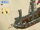 Notice / Instructions de Montage - LEGO - 4195 - Queen Anne's Revenge: Page 56