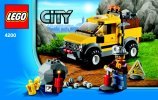 Notice / Instructions de Montage - LEGO - 4200 - Mining 4x4: Page 1