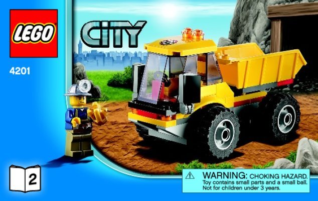 Notice / Instructions de Montage - LEGO - City - 4201 - Le camion-benne: Page 1