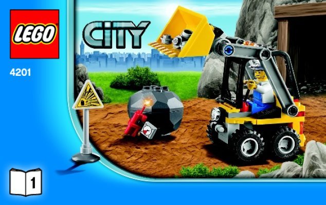 Notice / Instructions de Montage - LEGO - City - 4201 - Le camion-benne: Page 1