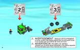 Notice / Instructions de Montage - LEGO - City - 4203 - Le transporteur: Page 2