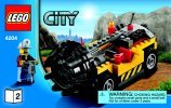 Notice / Instructions de Montage - LEGO - City - 4204 - La mine: Page 1