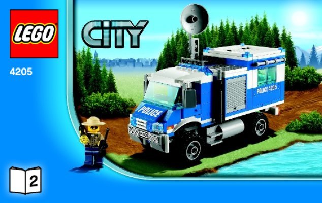 Notice / Instructions de Montage - LEGO - 4205 - Off-road Command Center: Page 1