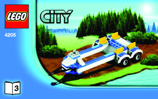 Notice / Instructions de Montage - LEGO - 4205 - Off-road Command Center: Page 1