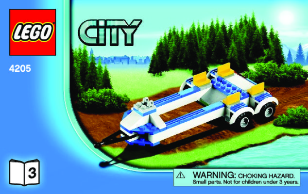 Notice / Instructions de Montage - LEGO - 4205 - Off-road Command Center: Page 1