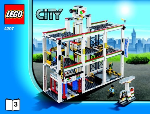 Notice / Instructions de Montage - LEGO - 4207 - City Garage: Page 1